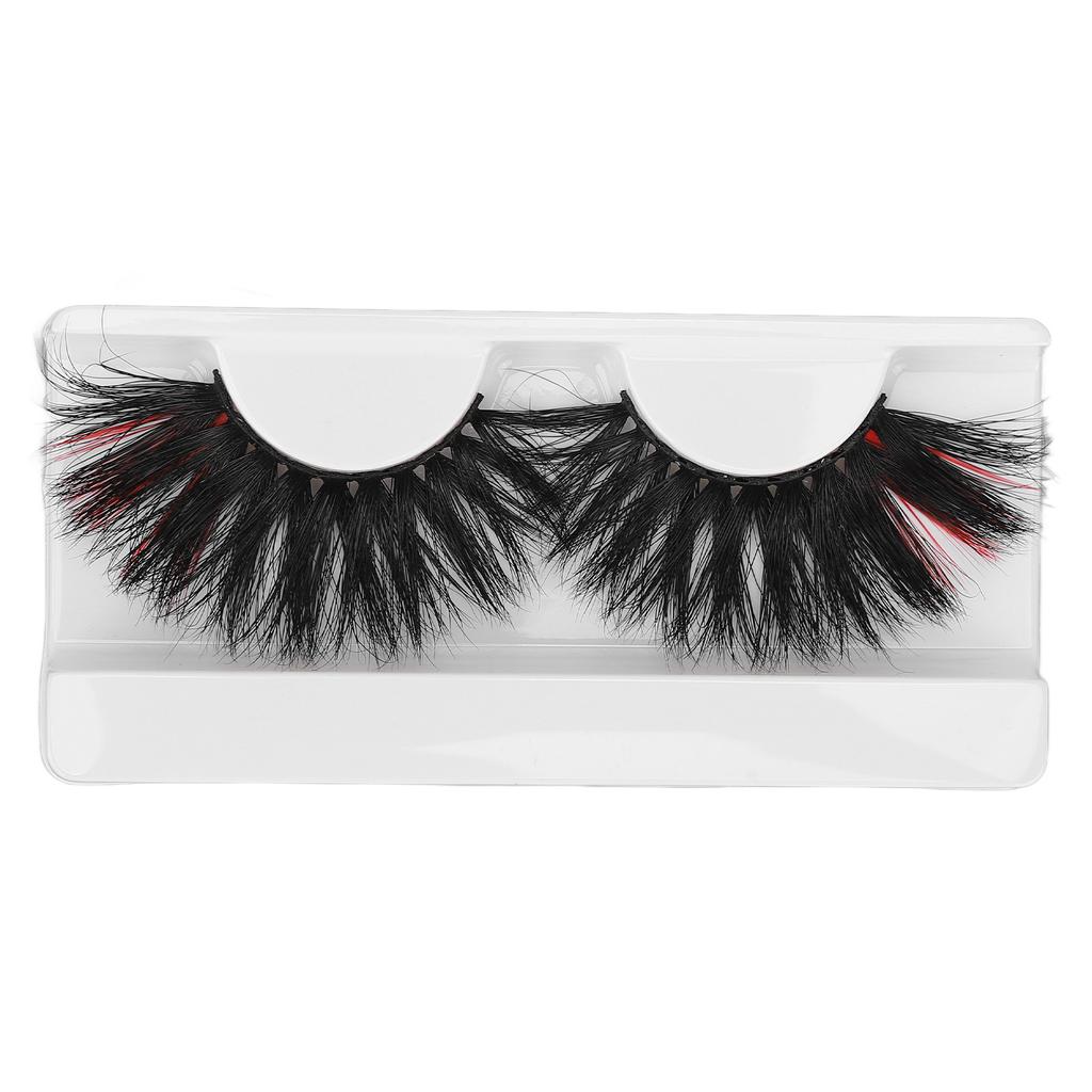 0.98in Dramatic Colored False Eyelashes Fluffy Color False Eyelashes for Performance 112A 2C