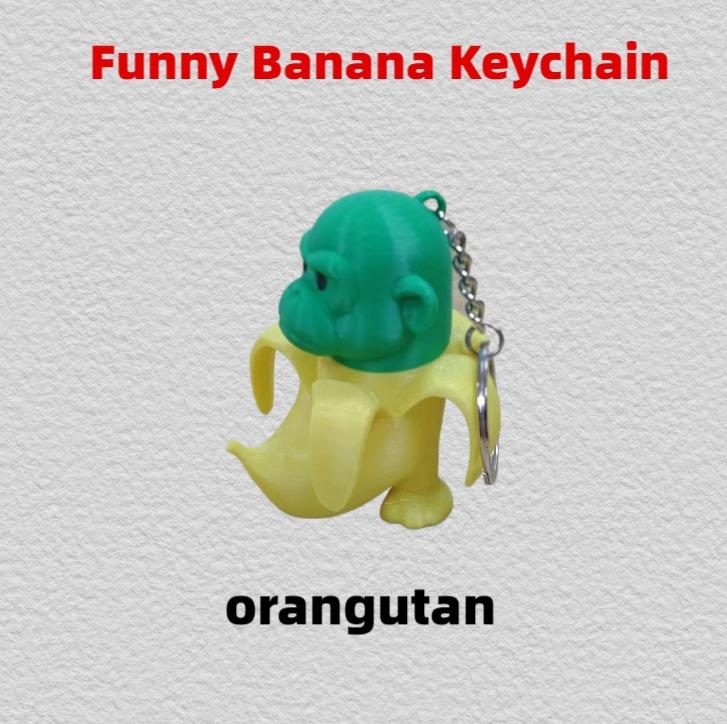 

Shan Hai Jing Mythical Creature Keychains - 3D Anime-inspired Monster Pendants with Silver Chains Tung Tung Tung Tung Sahur