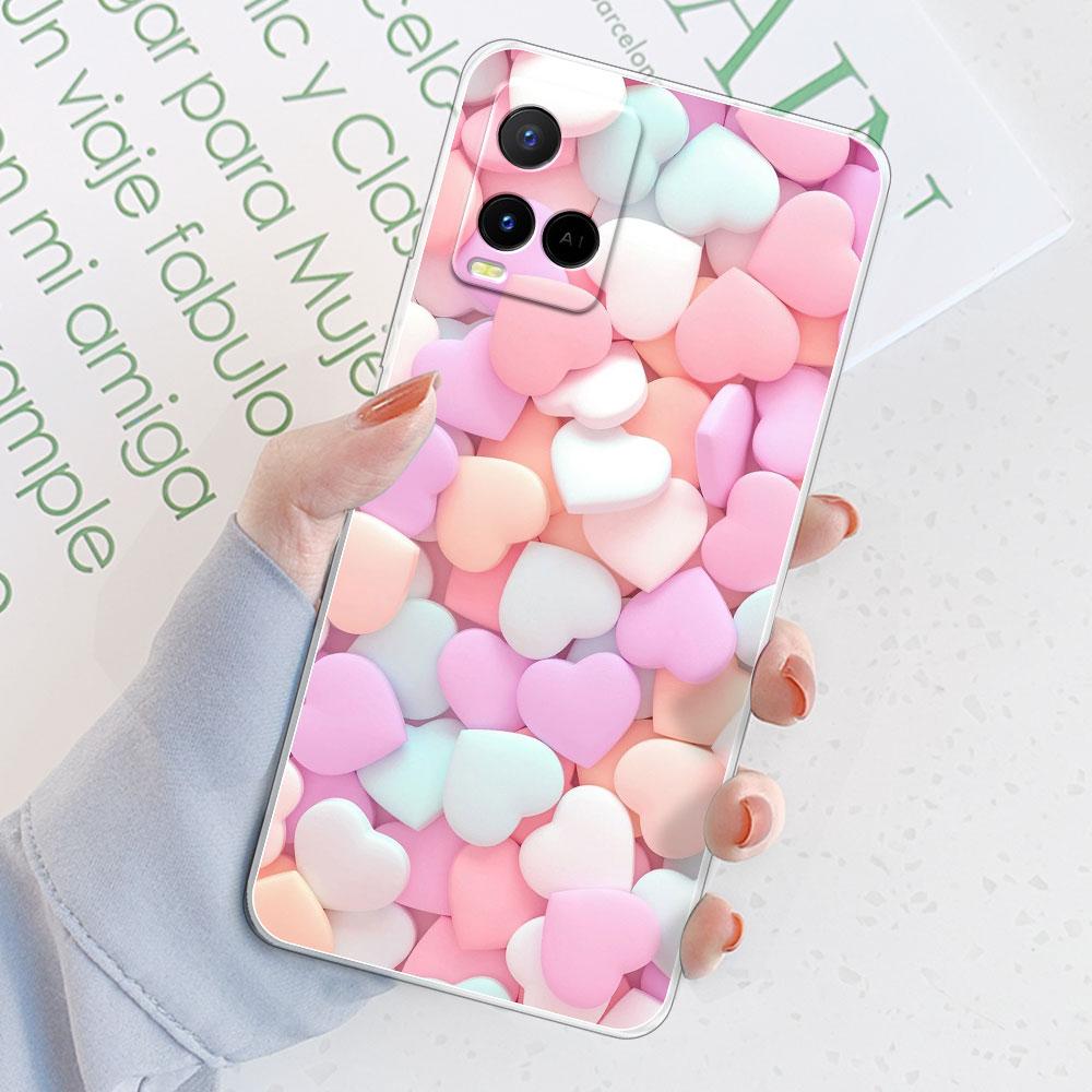 Für Vivo Y33T Y33S Y32 Hüllen Abdeckung Für Vivo Y21 Y21S Y21A Y21E Klare Weiche Silikon Handyhülle Funda Für Vivo T1X Y21T Y21G Coque