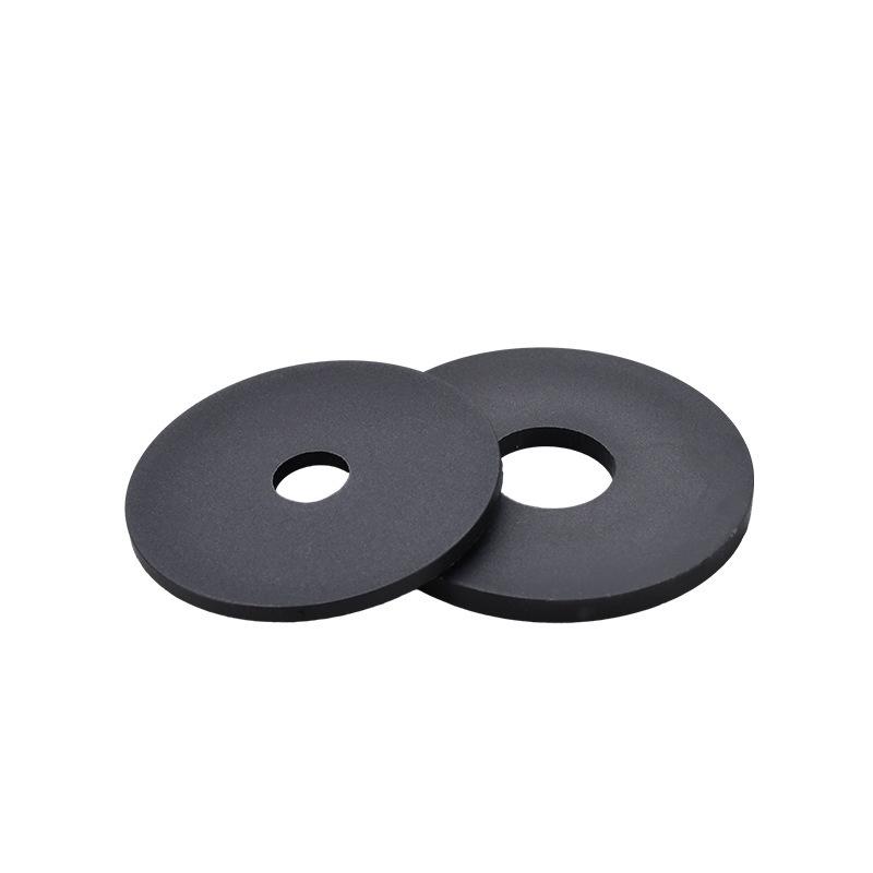 Yigu High-Temperature Insulated Black Nylon Flat Washer (M2, M3, M10, M16, M24)