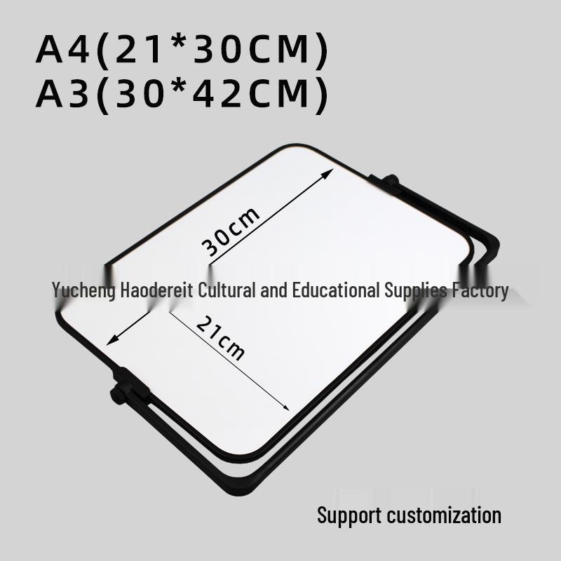 Double-Sided Magnetic Desktop Whiteboard for Children - Erasable Teaching Aid & Home Memo Board