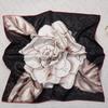 100% mulberry silk scarf - women's spring/summer silk scarf - versatile twill 70cm square scarf