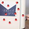 Seven Star  Refrigerator Sticker With Magnetic Backplate Soft Adhesive  Refrigerator Sticker