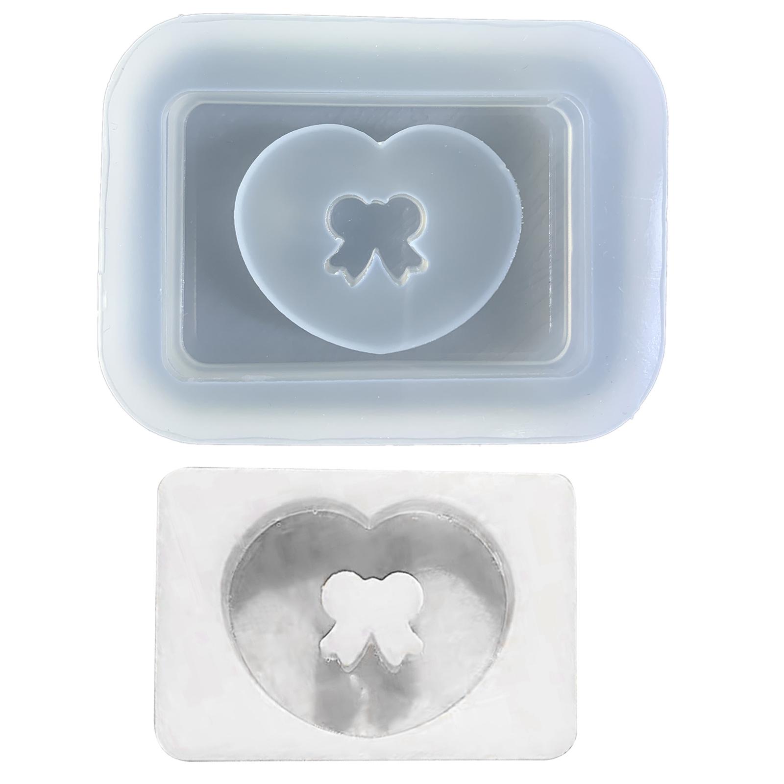 

DIY Angel Bear Bowknot Ornament Quicksand Silicone Epoxy Mold DIY Keychain Pendant Jewelry Craft Mould for Birthday Gift