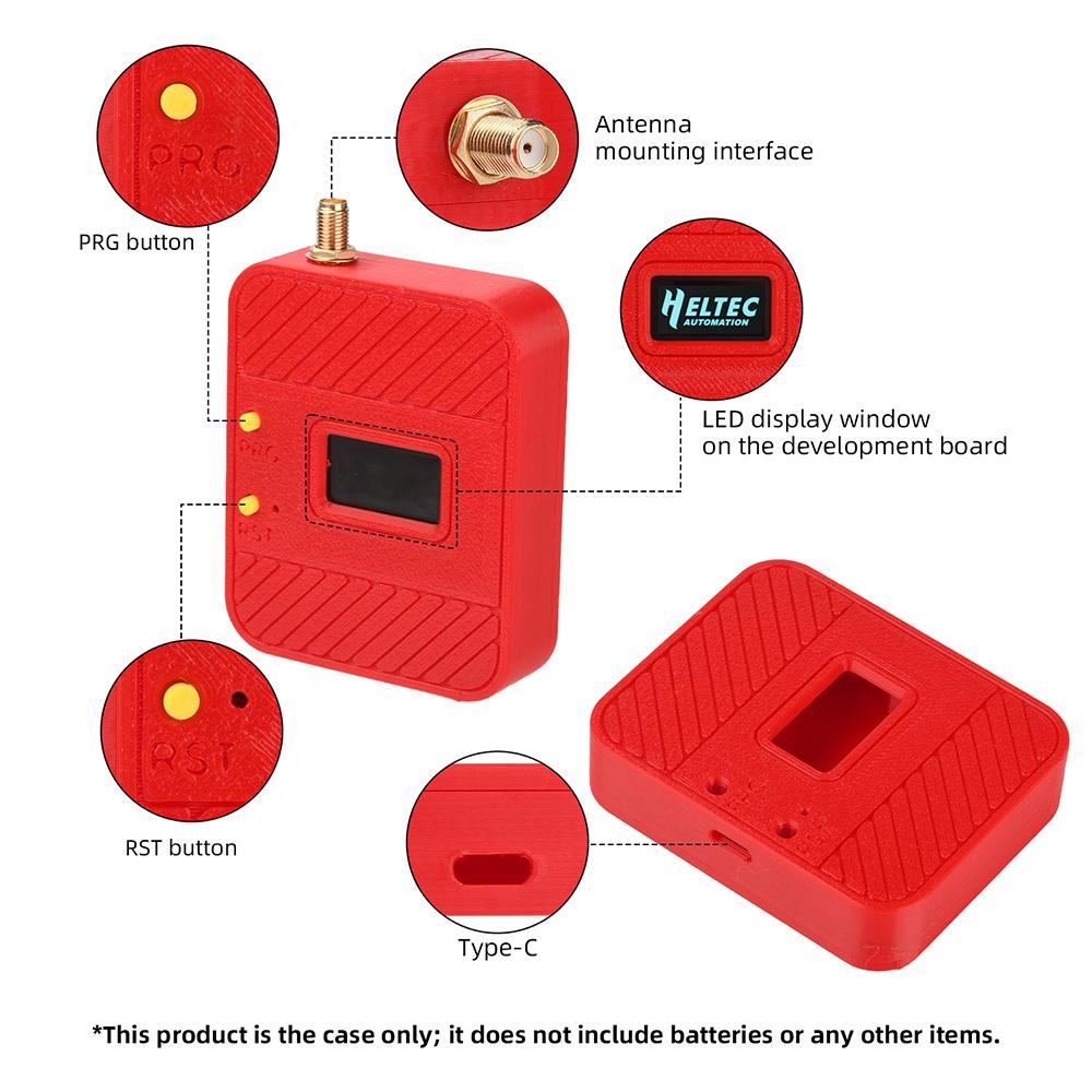 Великомасштабна плата розробки Heltec WiFi LoRa 32 V4 868MHz Kit Meshtastic ESP32 SX1262 з корпусом, GPS для Arduino IoT LoRaWAN