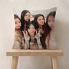 Kpop Singer N-New Jeans Office Cushion Pillowcase Car Cushion Cover45X45CM Lumbar Pillowcase Sofa Pillowcover