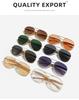 2025 Retro Frog-Shaped Large Frame Sunglasses - High-End Women's Trendy Street Style Glasses