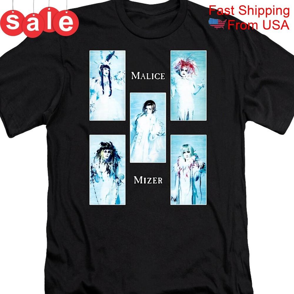 Новая рубашка Malice Mizer Le Ciel Японский подарок для фанатов Унисекс Все размеры 1LU195 Унисекс Футболка XXXXL