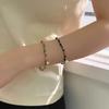 Alba Color Mix Layered Beads Bracelet Heart Charm Color Mix Seed Beads Bracelet