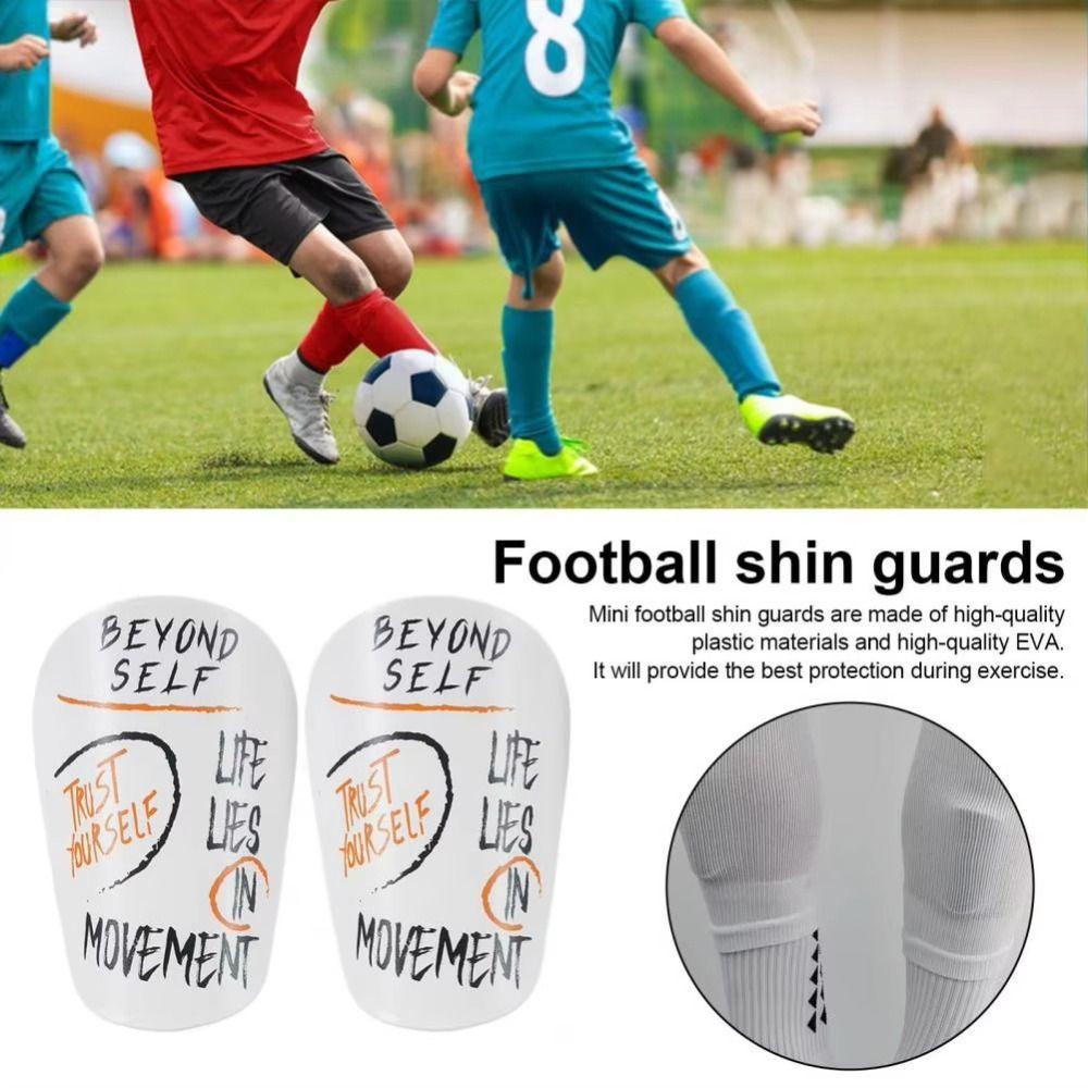 

Leg Protective Training Shank Board Shock Absorbing Soccer Shin Guards Football Shin Pads Cycling S білий