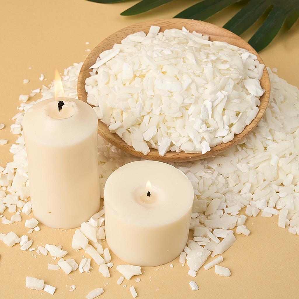200g/1Lb Pure Soy Wax High Quality 100% Additive-Free Natural Scented Candle DIY Material Homemade Soy Wax Candles