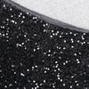 Sexy Skirt High Waist Hip Wrapped Solid Color Shiny Sequins Decor Mini Skirt Leisure Beach Travel Party Wear