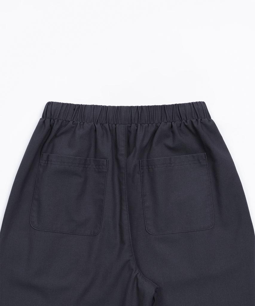 TOFFEE WOMEN W Linen Easy Pants (Navy)