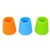 3pcs Bottle Attachment Shower Head Soft Silicone Bottle Shower Nozzle for Outdoor Use