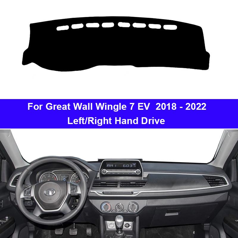 Car Dashboard Cover Dash Mat For Great Wall Wingle 7 EV 2018 2019 2020 2026 2026 Avoid Light Pad Accessories Anti-UV Case Carpet
