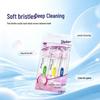 Shuke Family Pack Fine Soft Bristle Gum Protection Toothbrush