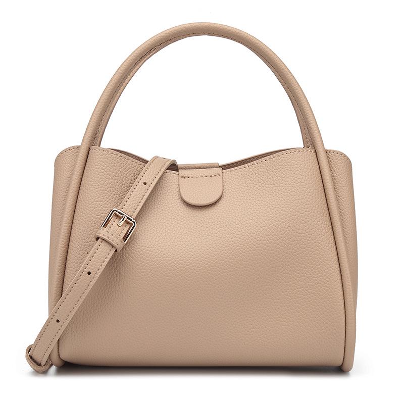 

Korean Retro Style Versatile Market Basket Handbag: 2025 Large Capacity Women s Crossbody Bucket Bag.