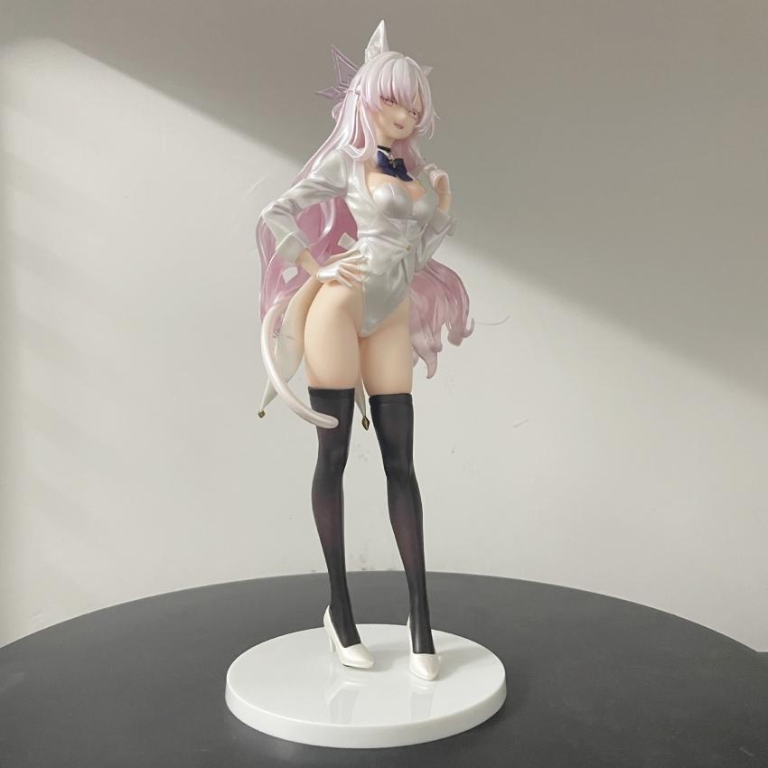 27CM Blue Archive Akira Kiyosumi Clear crystal girl Figure PVC Action Collectible Anime Model Adult doll Toys gifts