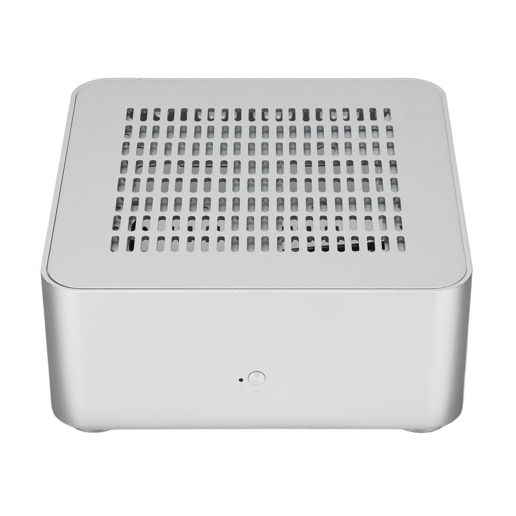 Desktop Computer Case Good Heat Dissipation Exquisite Compact Mini HTPC Case for Home Video Computer