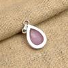 Pink Chalcedony Gemstone 925 Sterling Silver Handmade Lovely Jewelry Pendant For Women