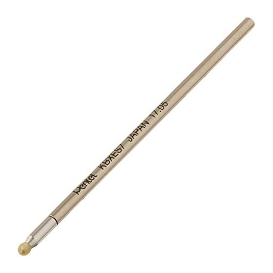 Pentel Vicuna EX refill oil-based ballpoint pen refill 0.7mm fine point black [1 piece] XKBXES7-A