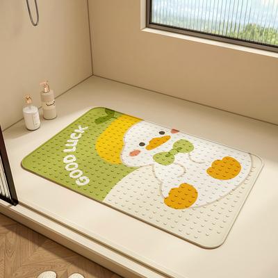 Bathroom Anti-slip Anti-fall Mat Toilet Shower Mat Household Children's Bath Toilet Foot Mat Bathroom Bathtub Floor Mat