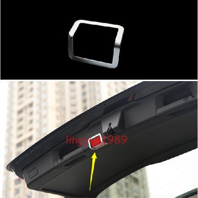 For Benz GL GLE GLS ML 2013-2019 Stainless Trunk Warning Light Button Frame Trim