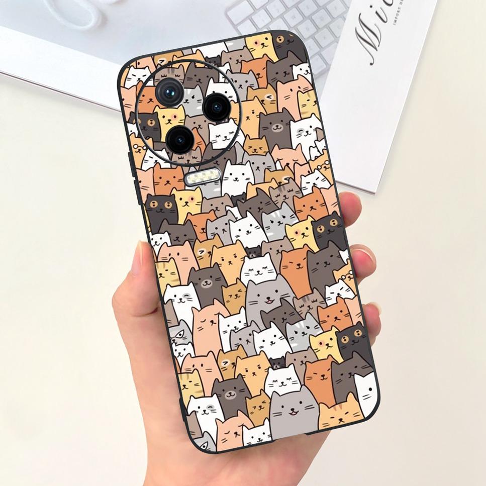 For Infinix Note 12 Pro 4G 6.7" Case Cartoon Astronaut Love Soft Silicone Black Pink Cover For Infinix Note 12 2023 Phone Case