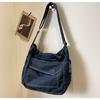 2025 New Denim Bag Ladies Casual Hundred Shoulder Tote Bag