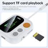 2 In 1 Bluetooth 5.4 Audio Transmitter Receiver Color Screen 3.5MM TF/AUX Stereo Music Wireless Audio Adapter for Car/Home/Airplane Support TF Card
