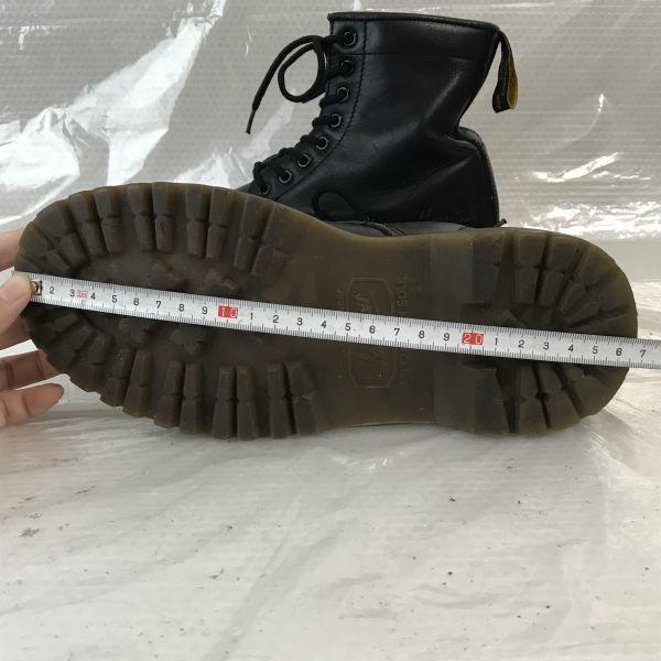 HAWKINS Air Cushion Leather Lace-up Boots Women’s 23.5 Black(USED)