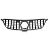 Chrome Black Front Grille Grill Fit Benz W166 2012-2015 ML350 400 550 GTR Style