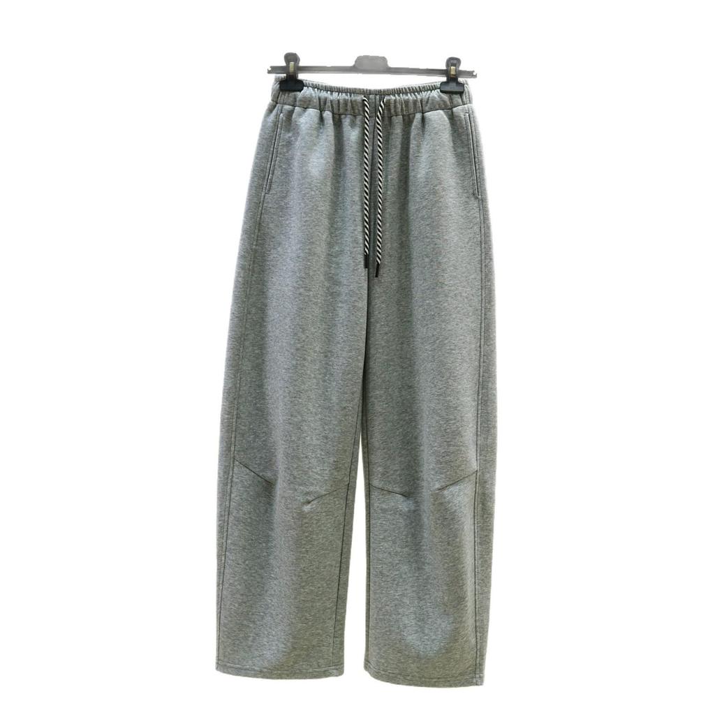 Spring Women's High-Waisted Wide-Leg Cotton Pants