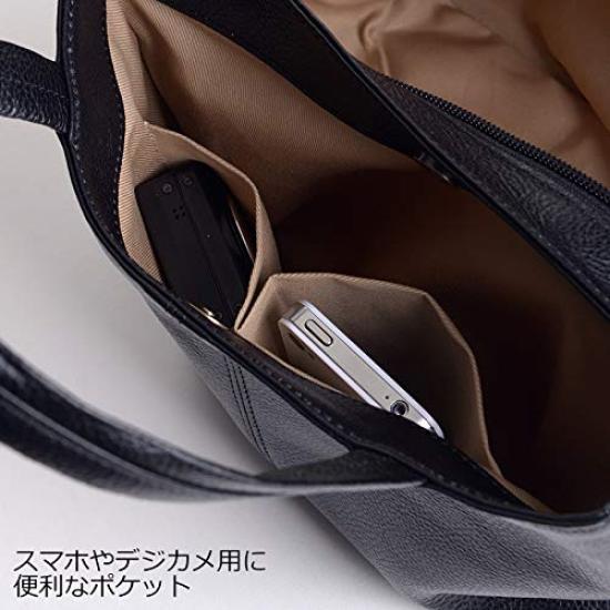 Black Formal Genuine Made In Large Cowhide Entrance Graduation Kindergarten Graduation Work Bag, Leather, Japan, Black, Handbag, Condolences,