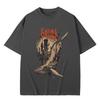 Französische Metal Band Gojira From Mars To Sirius Flying Whales Vintage Rock Print Baumwoll T-Shirt Lässiges Unisex Oberteil