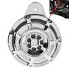 Motorcycle Black/Chrome Horn Cover CNC Aluminum Horn Assembly For Harley Touring 1991-Later Big Twin Sportster XL 883 1200 07-Up