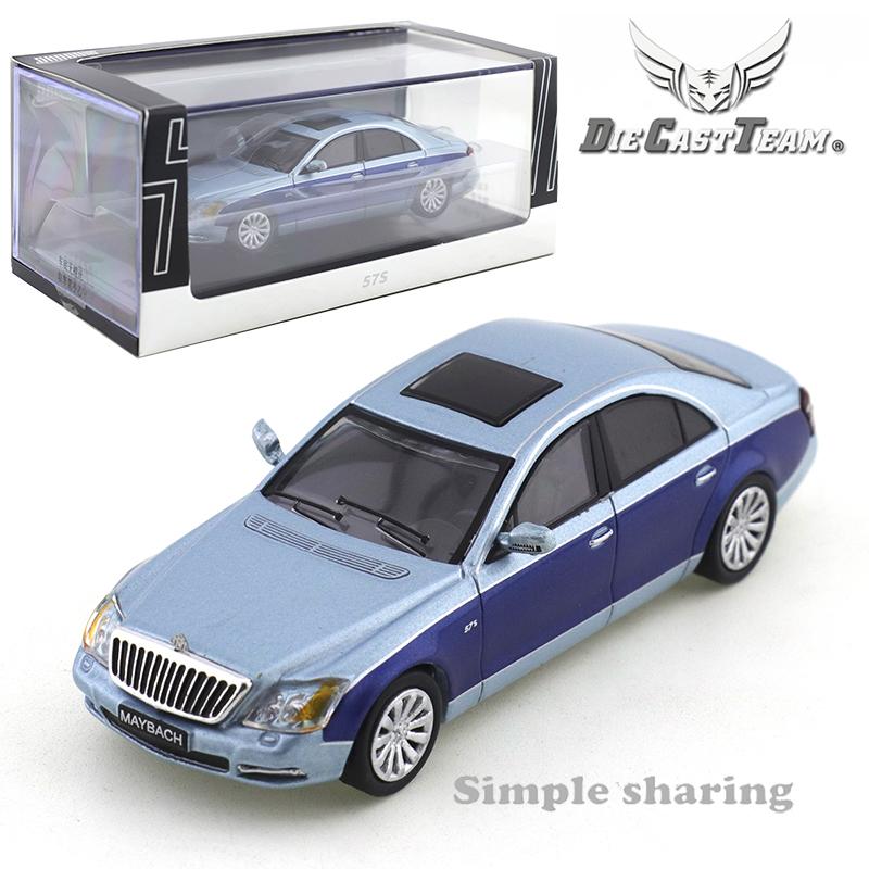 DCT/ SHADOW 1:64 Mercedes-Benz Maybach 57S Alloy Car Model Simulation Collectible Ornament