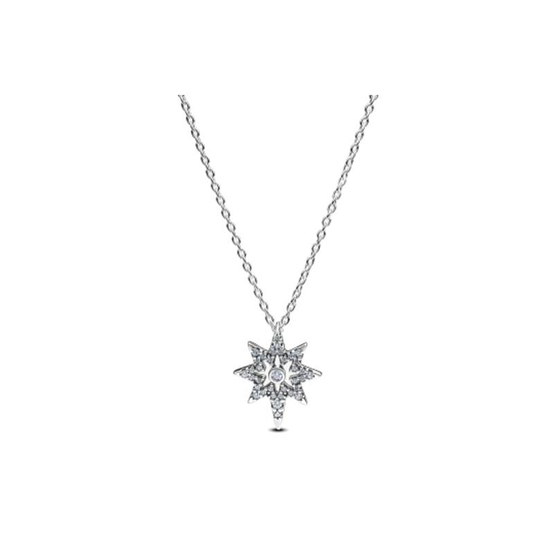 925 Silver Necklace An Arrow Pierces The Heart Bow Pendant Fashion Necklace Charm Classic Gift
