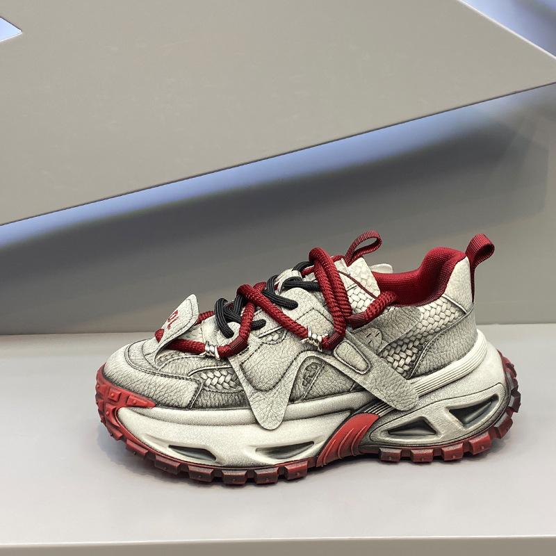 

Весенне-осенние легкие роскошные универсальные сетчатые повседневные модные трендовые ретро старые комбинированные мужские кроссовки мужская обувь 44