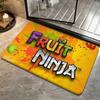 Game-Fruit NinjaS Floor Mat Soft Non-Slip Bath Mat, Bedside Carpet, Absorbent Doormat for Home