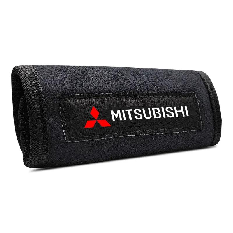 1/2 stuks Auto Deurhendel Handrem Stuurwiel Veiligheidstrek Handschoenen Voor Mitsubishi Asx Outlander Xl 3 Lancer Pajero 4 L200 EVO
