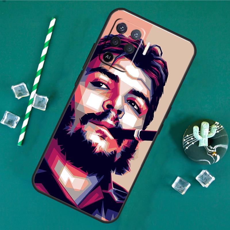 

Che Guevara Phone Case For Oppo A18 A38 A58 A78 A98 A40 A60 A80 A91 A15 A17 A74 A94 A54 A57S A16 A76 A96 OPPO A16