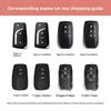 BNH5  TPU Key Case Cover Shell For Toyota Corolla SE 2023 Camry 50 55 TLC200 Yaris Land Cruiser Prado150 RAV4 Venza SIENNA
