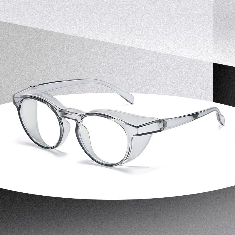 Non-polarized Fashion High Definition Transparent Anti Blue Light Goggles Men Women Anti Fog Anti Dust Sand-proof Protection Eyeglasses