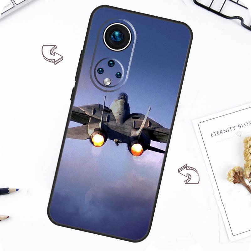 F14 Tomcat Fighter Case For Honor Magic 7 Pro 5 6 Lite Honor 200 Pro 50 70 90 X8b X9a X8a X8 X9 X9c X9b Cover