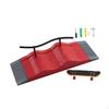 Finger Skateboard Ramp Set Fingerboard Scene Props for Ages 5+ Holiday Gifts Style A