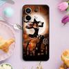 Coque Horreur Sorcière Lune Halloween Pour Xiaomi Redmi Note 14 10 11 12 13 15 Pro Plus Coque Pour Redmi 15 15C 13C 12C 10C 14C