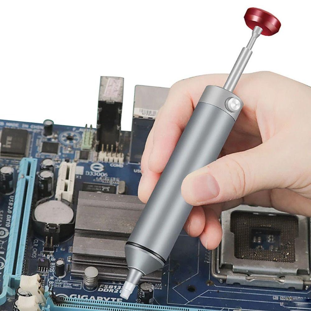 Anti-Skid Tin Absorber Desoldering Pump Tin Remover Large Solder Sucker  Electric Solder Iron
