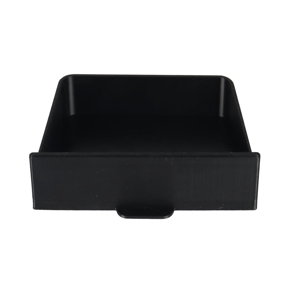 Black Cubby Drawer Durable Dashboard Storage Box Plastic Car Dash Centre Drawer Organizer For VW Transporter T6 Car Accessories
