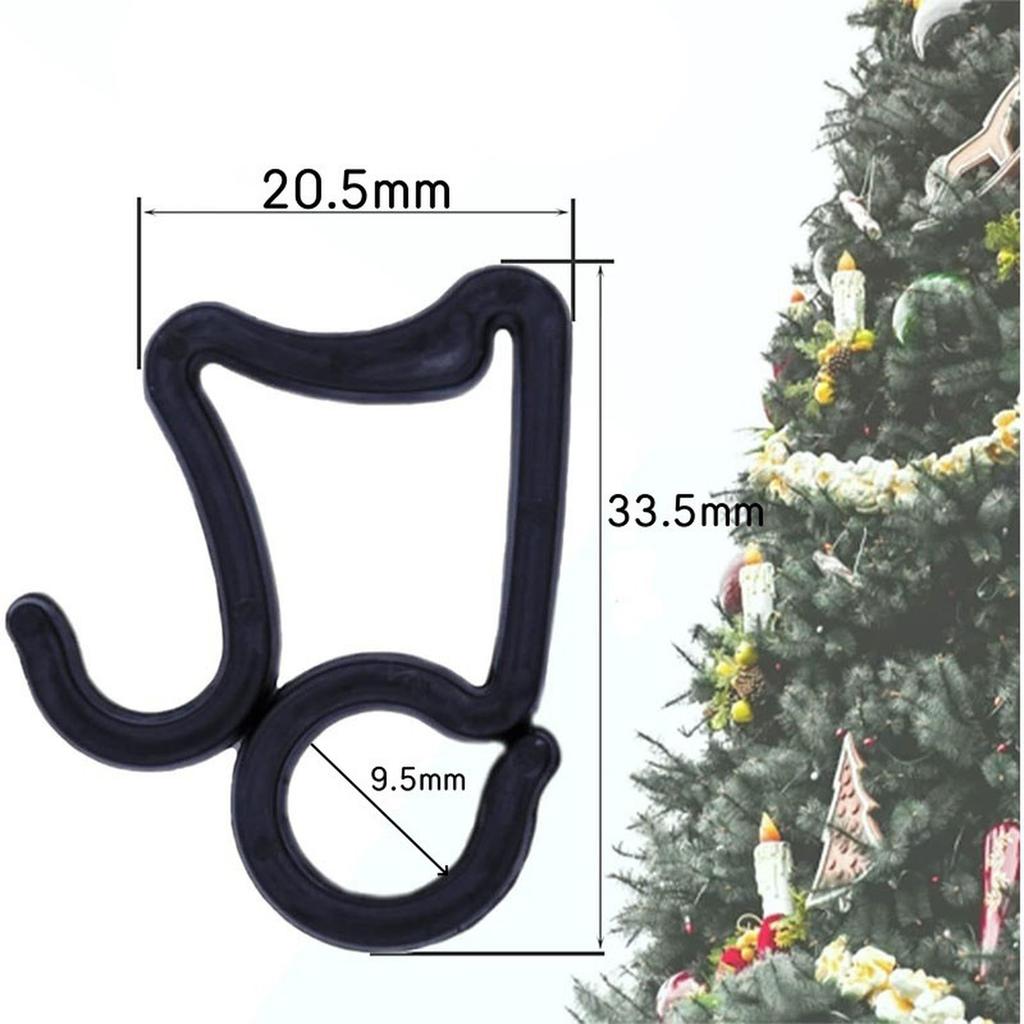 Weihnachtslicht-Clips Außen, 100er-Pack Feiertagslicht-Clips, zum Aufhängen von Lichterketten im Freien, Dach-Eiszapfenlichter HY